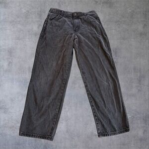 Rustler Vintage Jeans Faded Black Denim Boys 14 Husky R50BCBH